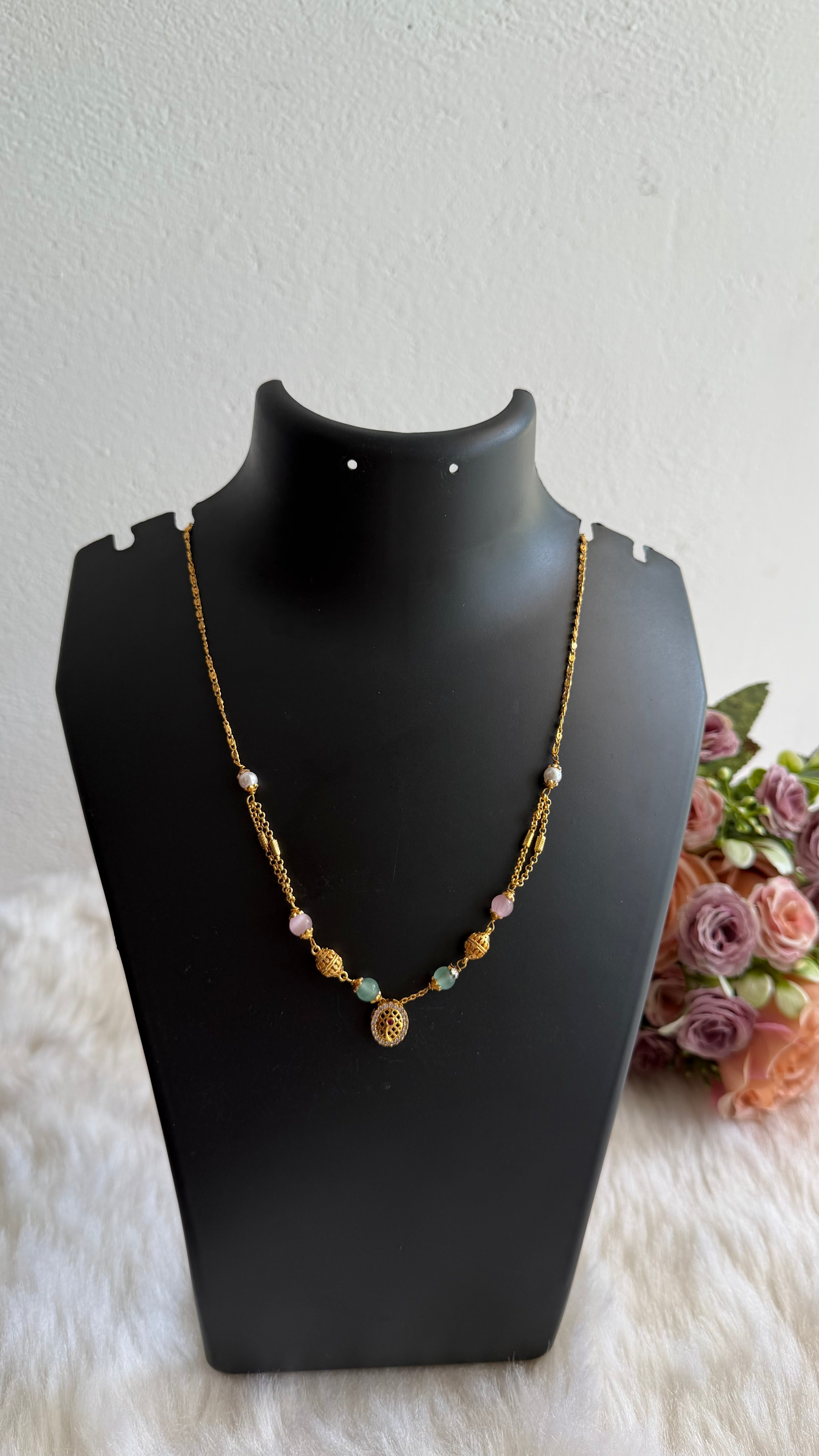 Celeste Pastel Pendant Chain 🌸