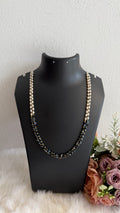 Blue crystal pearl chain