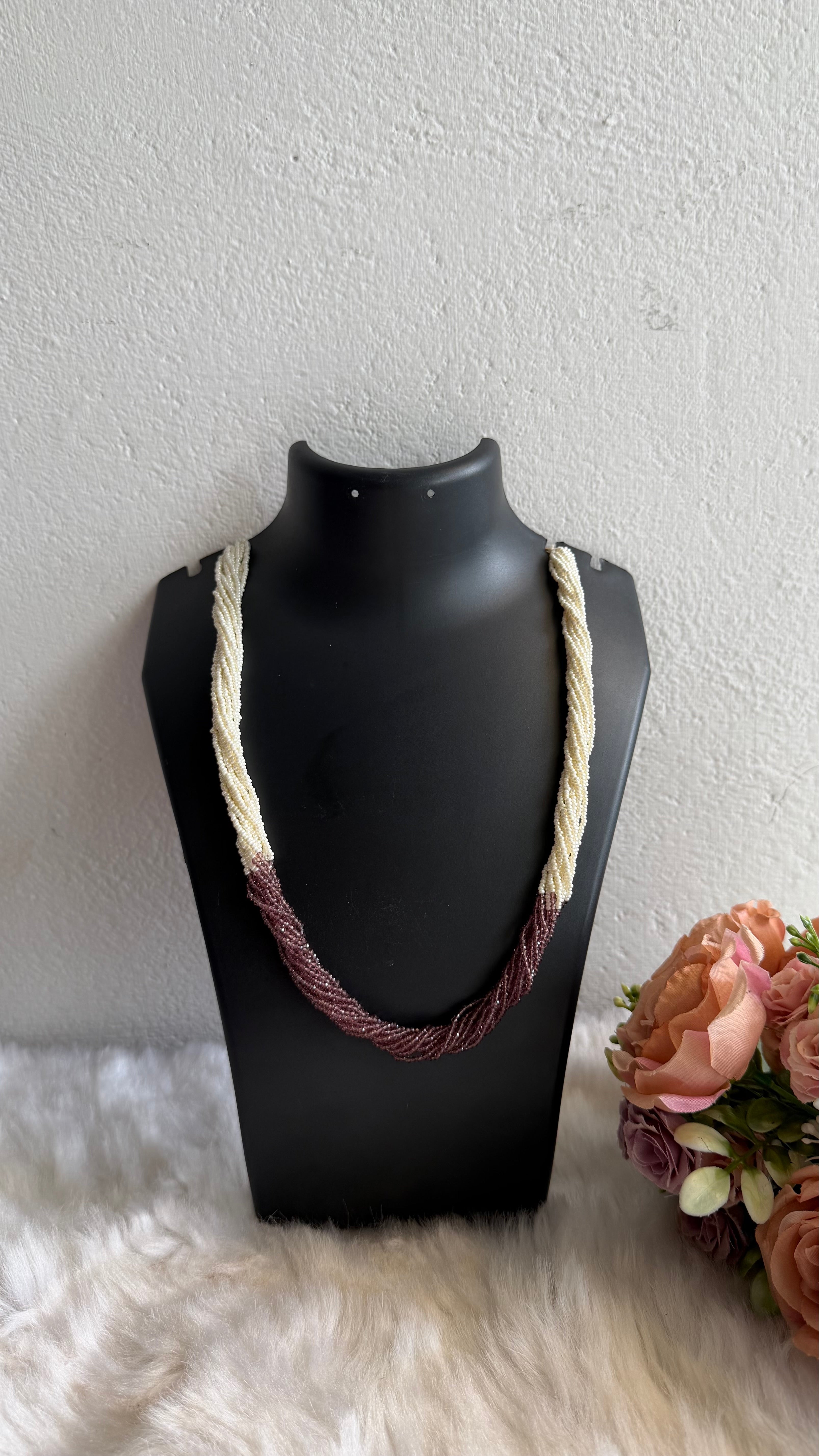 Pink sugar beads