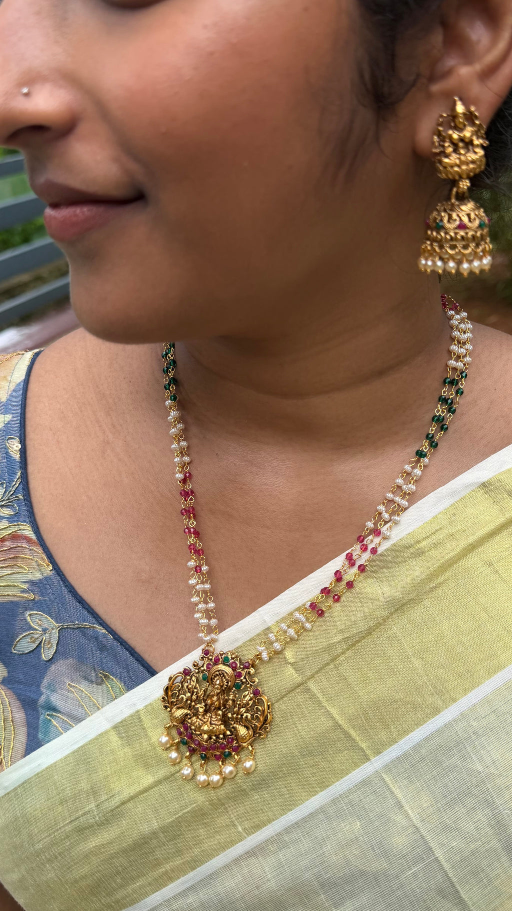 Multicolor Lakshmi Mala