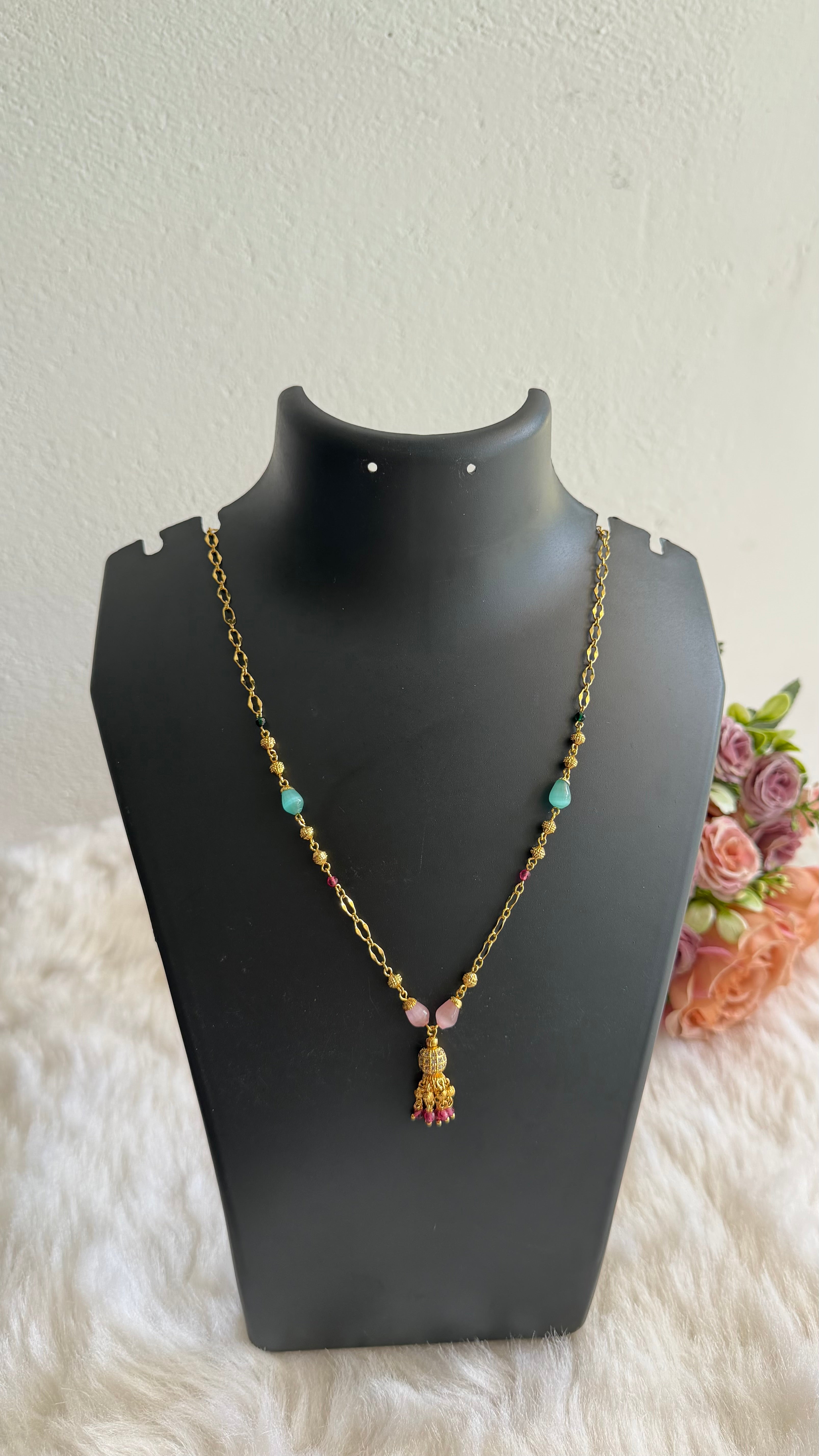 Jhumki Drop Necklace