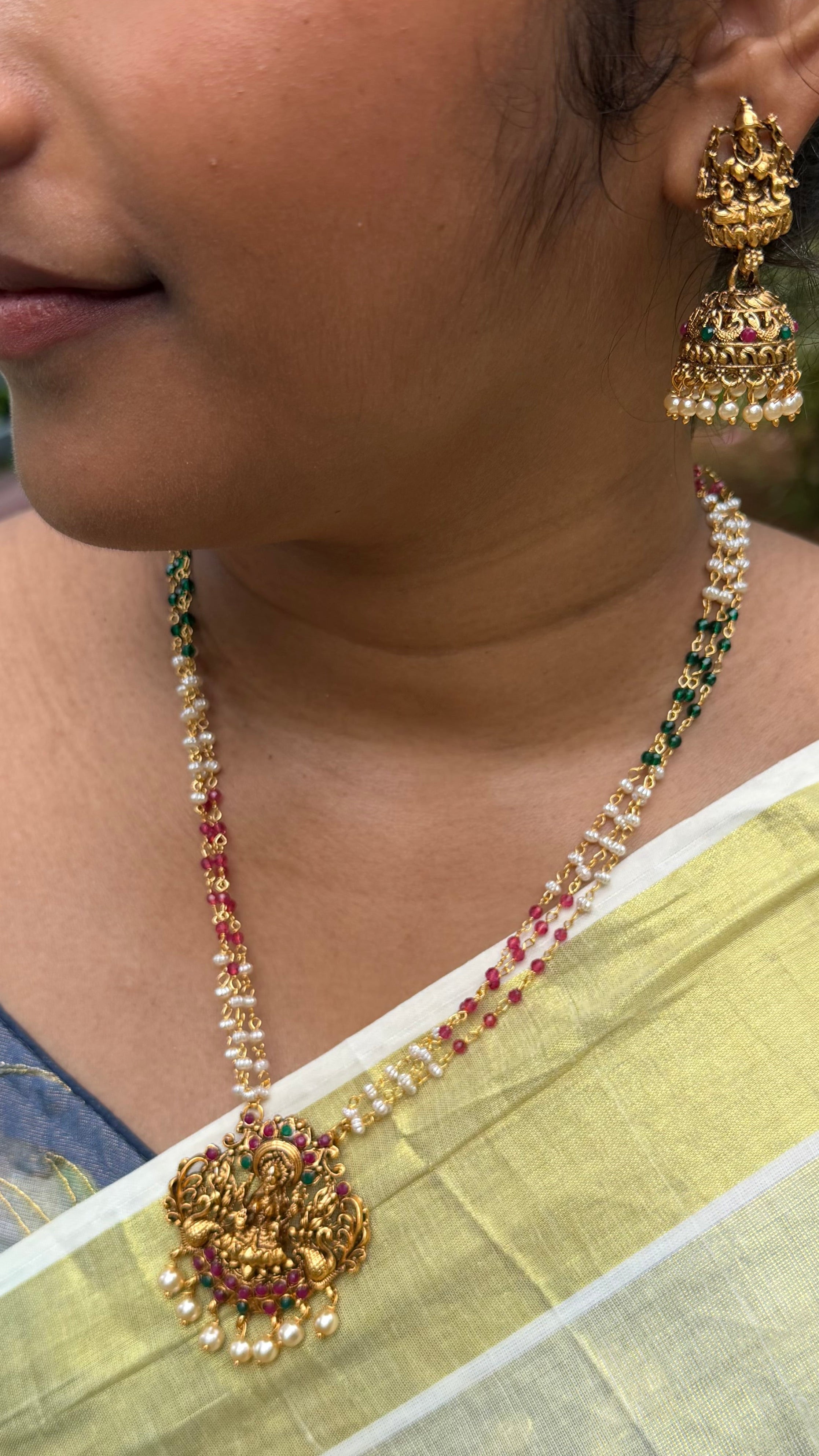 Multicolor Lakshmi Mala
