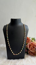 Macaron long Pearl Chain