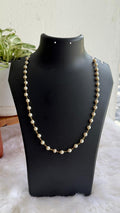 white beads