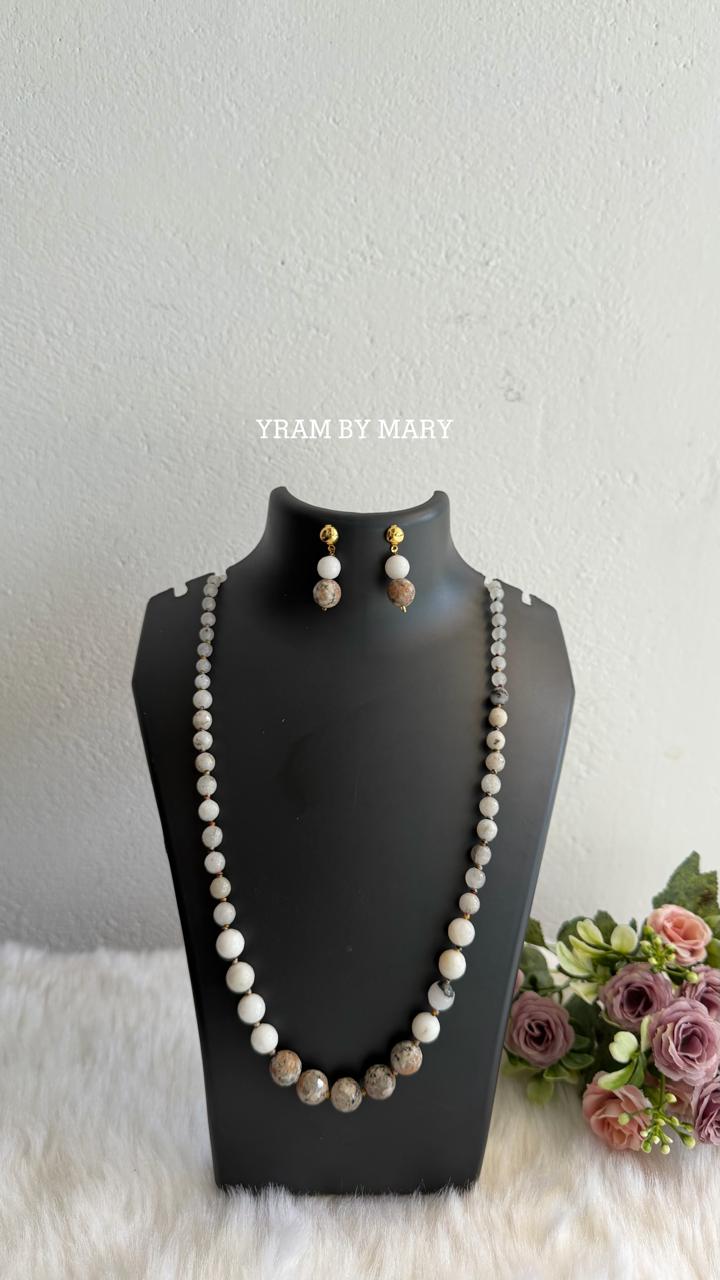 ivory white beads