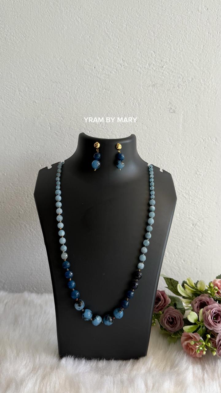 blue beads