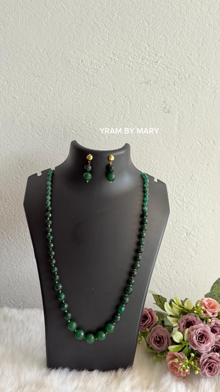 green beads