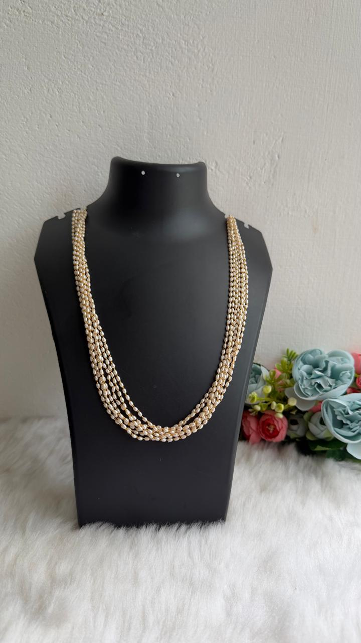 7 layer rice pearl chain