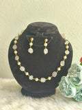 white short beads set