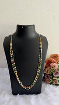 3 layer gold multi chain