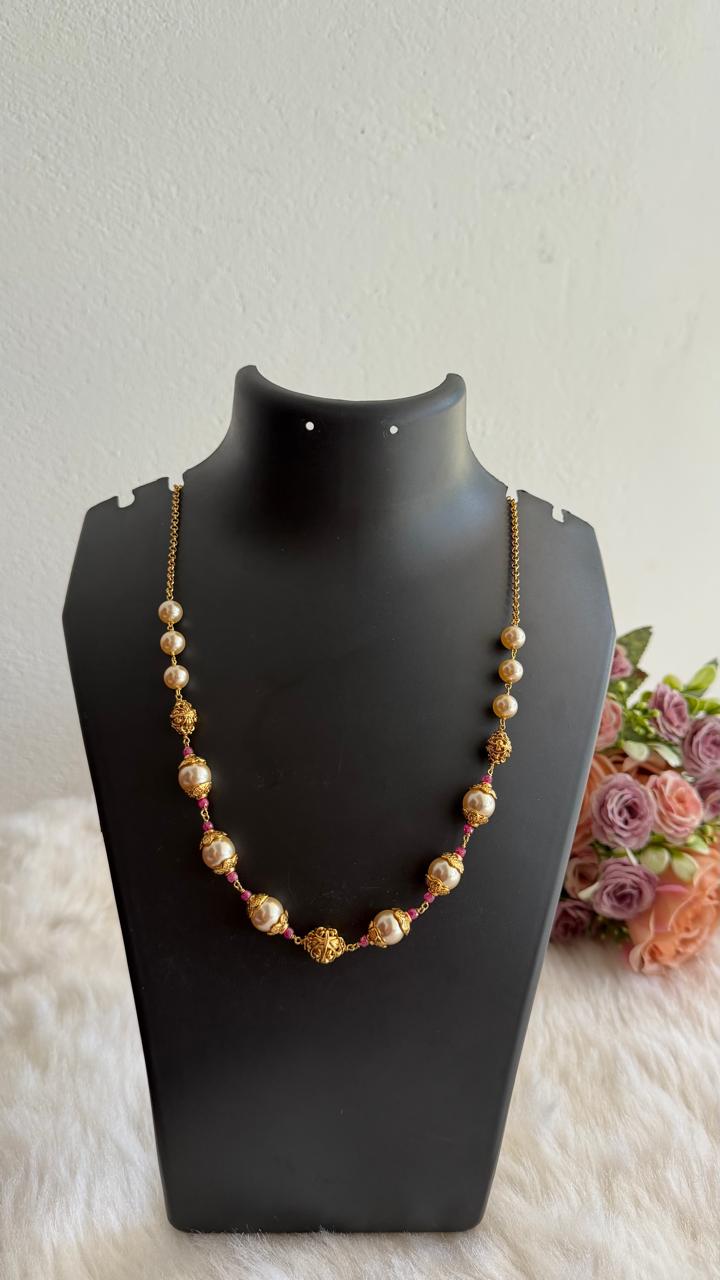 blush pink mala