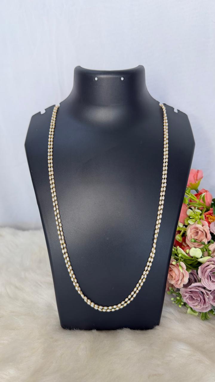 2 layer rice pearl chain