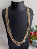 7 layer round pearl chain